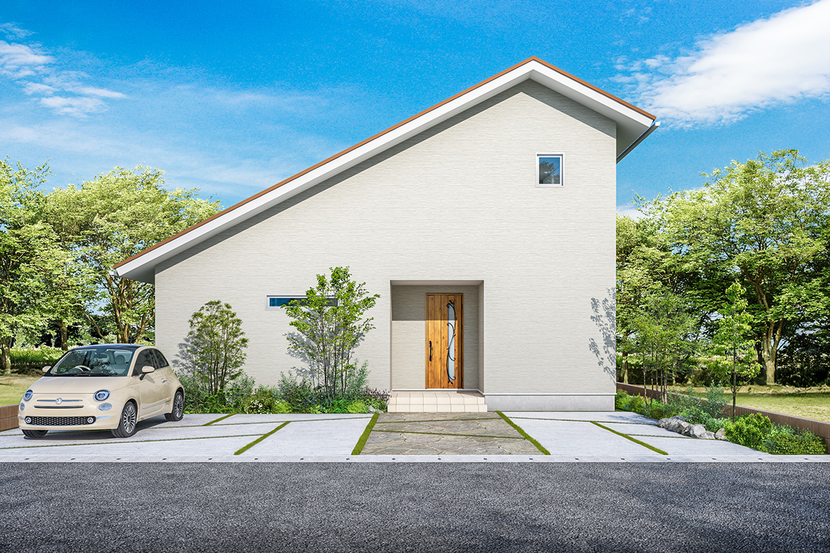 パース:東玄関EW-02